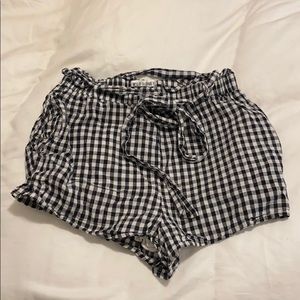 Gingham festival shorts